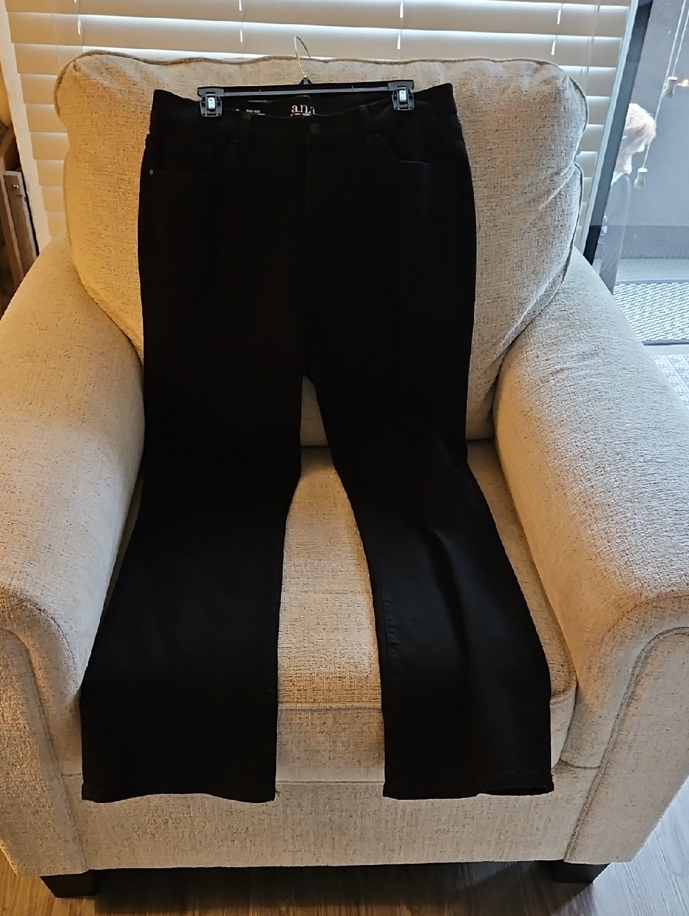 a.n.a Black Flare Jeans for Women